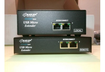 CATx + USB Micro Extendered, ACU4201A, Black